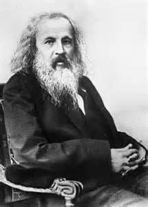 Dmitri Mendeleev arranged in the order of increasing atomic weights with a regular repetition (periodicity) of physical and chemical properties.