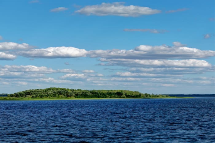 The Volga River was a vital part of the Viking trade route in the East, carrying their longships to the Caspian sea which gave them access to Persia.