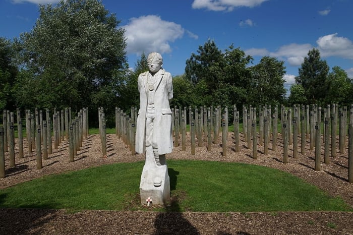 Shot at Dawn Memorial Garden, Alrewas, Staffordshire, England.