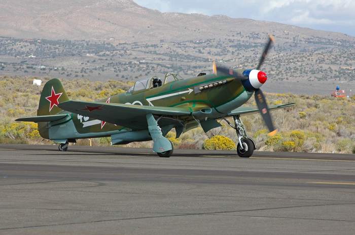 The Yak-9 was the most mass-produced Soviet fighter of all time. Following he Second World War the Yak-9 was used by the North Korean Air Force during the Korean War 1950-53.