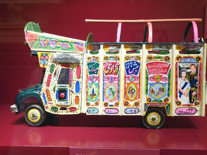 Painted Truck. Image by Frances Spiegel with permission from the Royal Collection Trust. All rights reserved.