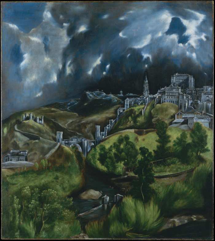 View of Toledo, 1575. El Greco and Fray Juan were nearly the same age. He lived in Toledo at very time of Fray Juan’s imprisonment.