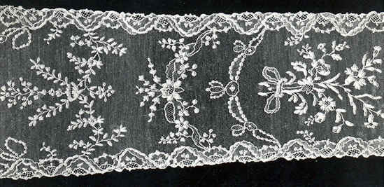 Point d’Alençon, the “queen of lace.”