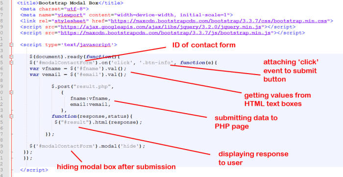 DIY PHP and Bootstrap: Using Bootstrap Modal Box to Receive Input From ...