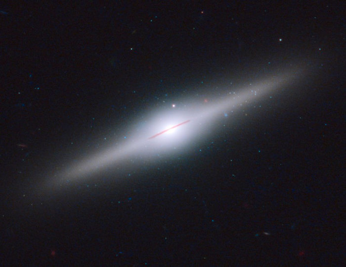 An image of the cannibal galaxy named ESO 243-49