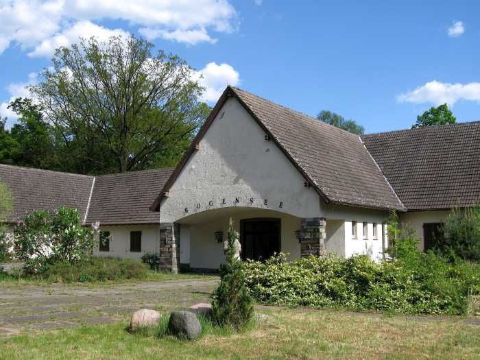 Bogensee: the Goebbels' home during the war years (pictured in 2008 condition)