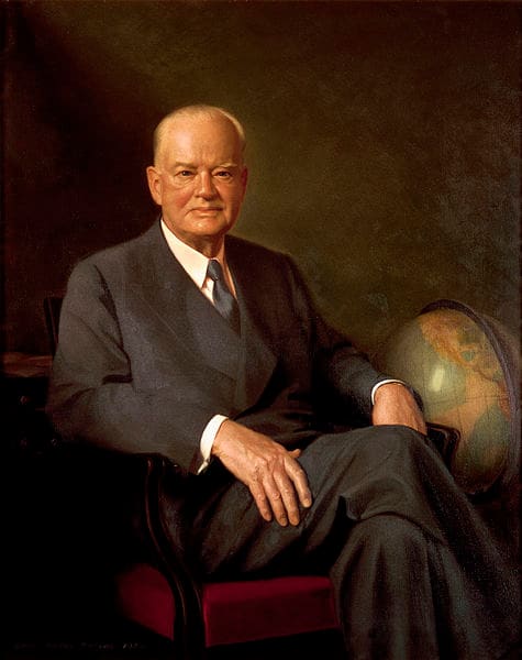 Official Presidential portrait of Herbert Hoover