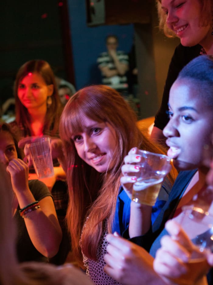Some sororities have a bigger reputation for drinking and partying than others. The best way to find out for sure is to participate in recruitment events.