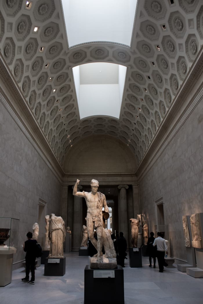 Where we view art affects how we interpret art. The museum setting encourages us to appreciate the formal qualities of a piece that we may not be likely to notice in a different setting.