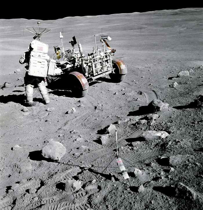 NASA Astronaut and Exploration Equipment