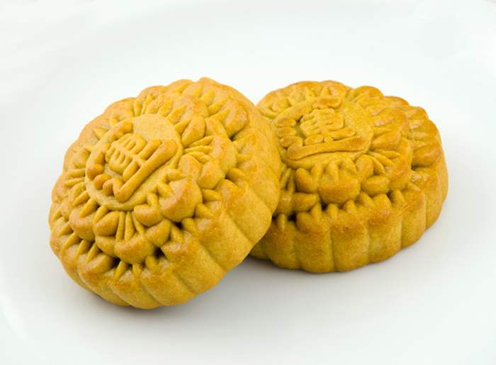 Traditional Chinese mooncakes. Nowadays, mooncakes come with all sorts of fillings and crusts.