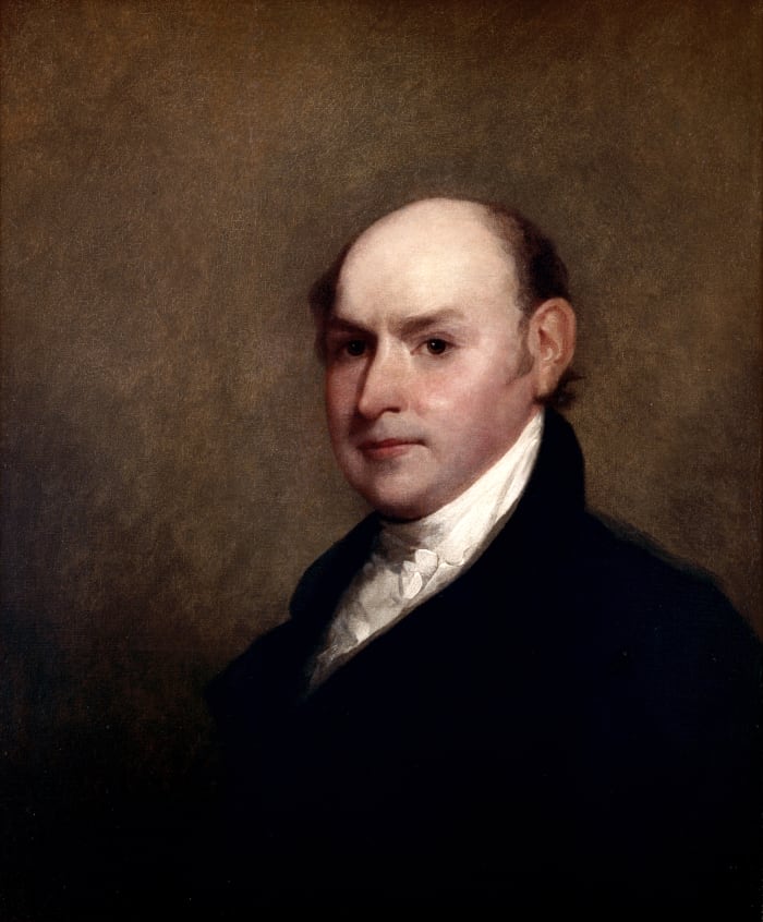 John Quincy Adams was our sixth president. Although he was actually an excellent president, he was not very popular.