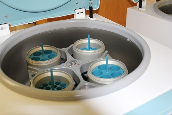 Before it can used in nuclear weapons both plutonium and uranium need to be enriched in a centrifuge like this one