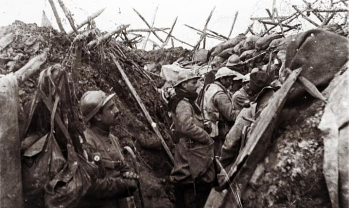 The French were fixated upon their experience in WW1, which prevented them from effectively responding to changing times.
