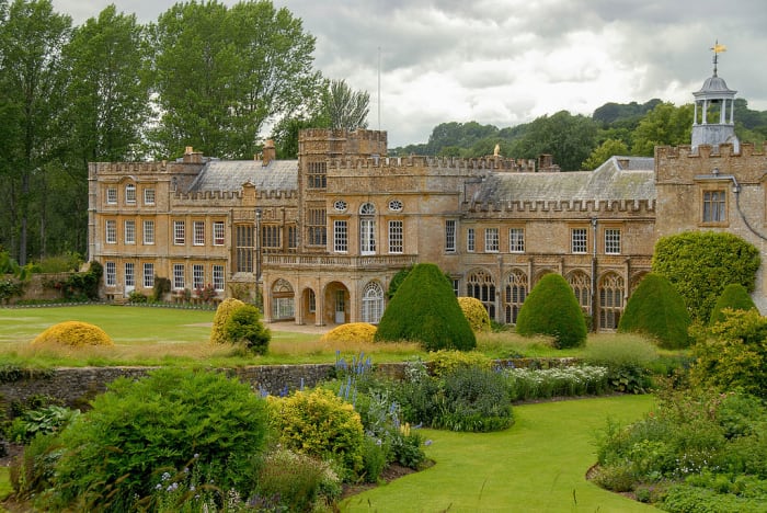 Forde Abby Gardens in Dorset, England, another source of Green Man images.