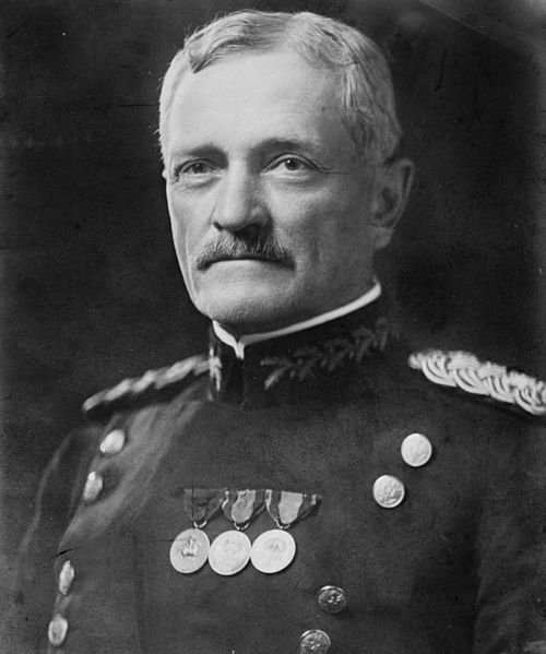 General John Joseph "Black Jack" Pershing (1860 - 1948). Commander of the American Expeditionary Force during the First World War.