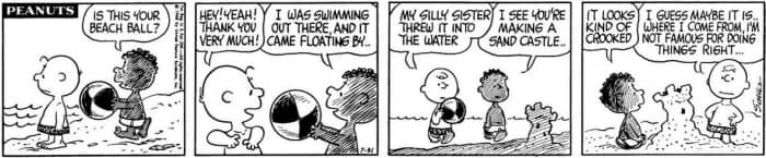how-the-peanuts-comic-strip-got-its-first-black-character