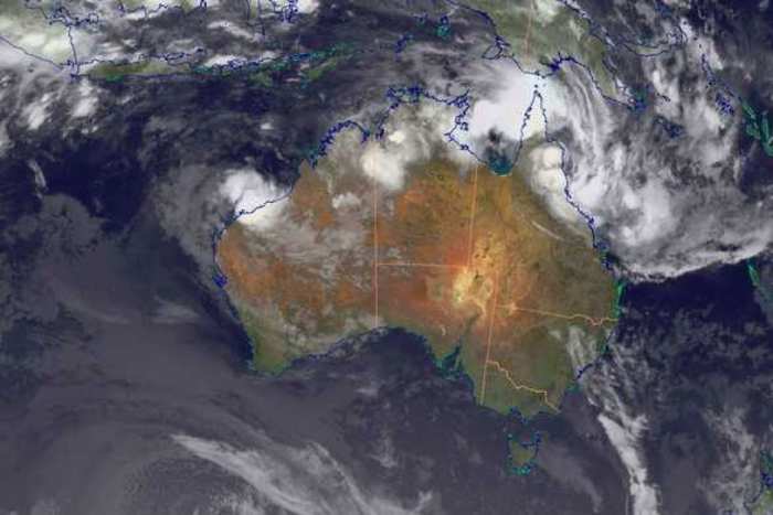 The trade winds slowly distribute the deadly nuclear poison down to the tip of the southern continent.