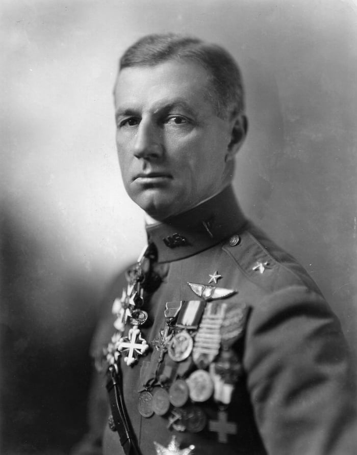 Billy Mitchell (December 29, 1879 to February 19, 1936) believed that bombing an enemy's cities was vital to winning wars in the future.