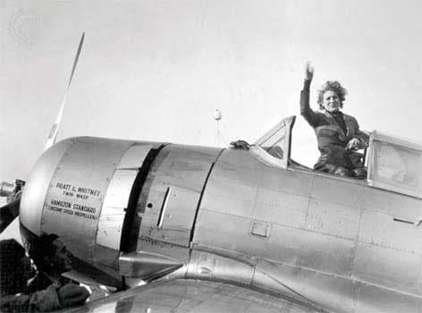 Jackie Cochran, founder of the WASPs in the USA and outstanding aviator, who organised for the "Ladybirds" to go to the UK.