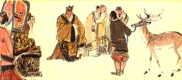 The Chinese story of “calling a deer a steed” is today also used to illustrate the shortcomings of feudalistic societies and the power of imperial Chinese eunuchs.