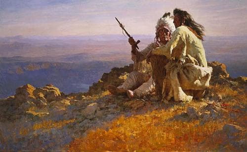 I chose to end my article with this picture for two reasons: its simple beauty and the fact that its source is a Native American website.