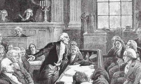 The trial of Aaron Burr brought together some of the finest lawyers in the country to argue the case—where the right of due process and protection for the rule of law were at stake.
