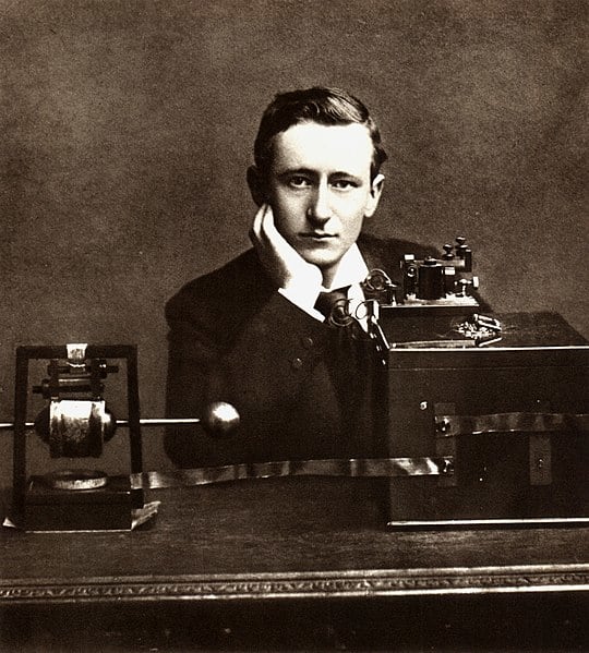 Guglielmo Marconi.