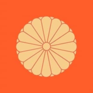 The Imperial Seal of Japan features a stylized representation of a chrysanthemum flower.