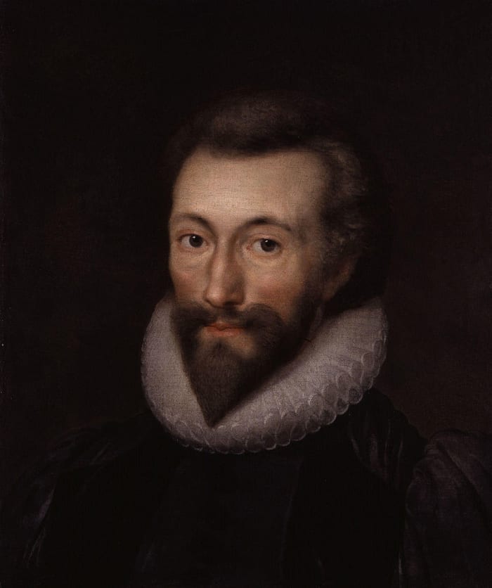John Donne (1572-1631) was an English poet and cleric in the Church of England. He is considered the pre-eminent representative of the metaphysical poets.