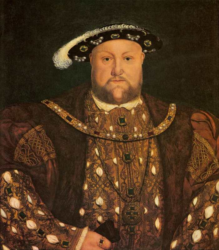 Henry VIII. Henry had an ego and a temper, but he started a dialogue for change.