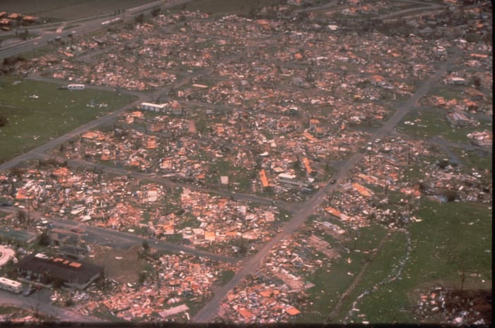 Effects of Hurricane Andrew 1992