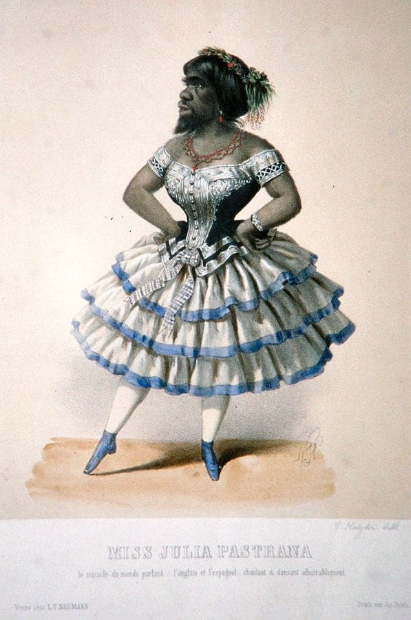 Julia Pastrana, Lithograph Before 1900