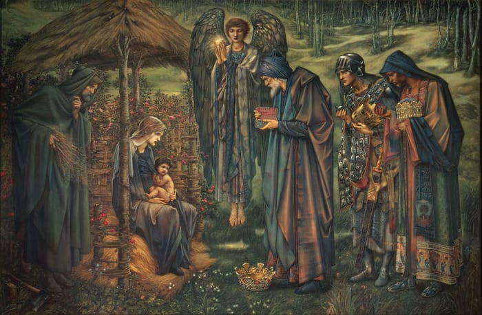 "The Star of Bethlehem" by Edward Burne-Jones. The famous Christmas star, if it existed at all, was probably a comet