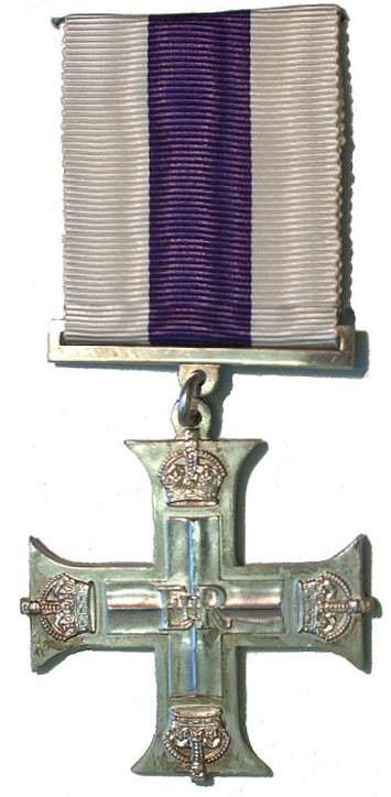 Instituted in 1914, The Military Cross (MC). Awarded to all ranks of the RN, RM, Army, and RAF in recognition of exemplary gallantry during active operations against the enemy on land.