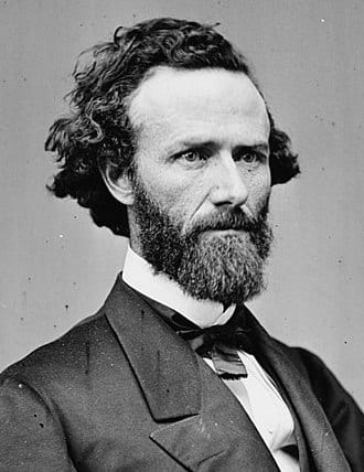 John B. Henderson was an attorney in Louisiana, Pike County, who was commissioned a brigadier general in 1861, in charge of Union forces in northeastern Missouri. He later served in the US Senate.