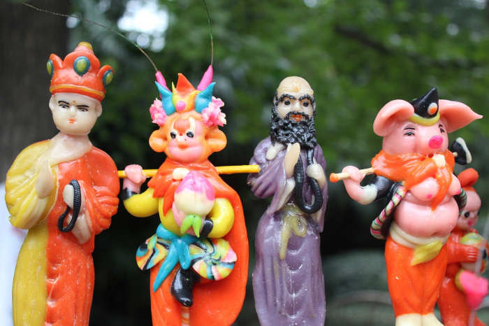 The protagonists of Journey to the West in candied form. They count among the most popular Chinese mythological characters ever.