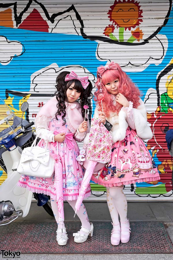 The harakuju girls of Tokyo. In a country of introverts and where compliance with social norms is almost mandatory, some members of society find ways to express their individuality.