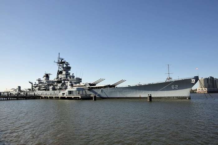 Battleship New Jersey: the US Navy's most decorated vessel, the mammoth New Jersey is now an excellent floating museum moored on the Delaware River. www.battleshipnewjersey.org