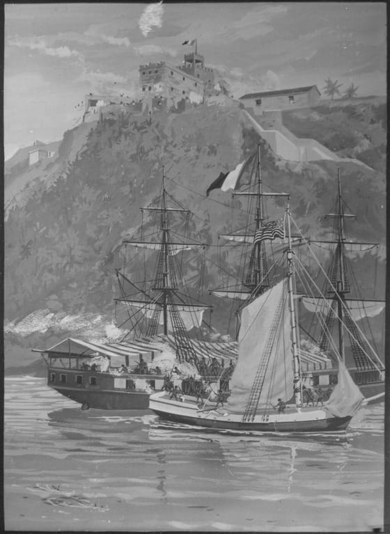 The Capture of Sandwich at Puerto Plata