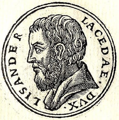 A 16th Century illustration of Lysander, one of Sparta's finest leaders.