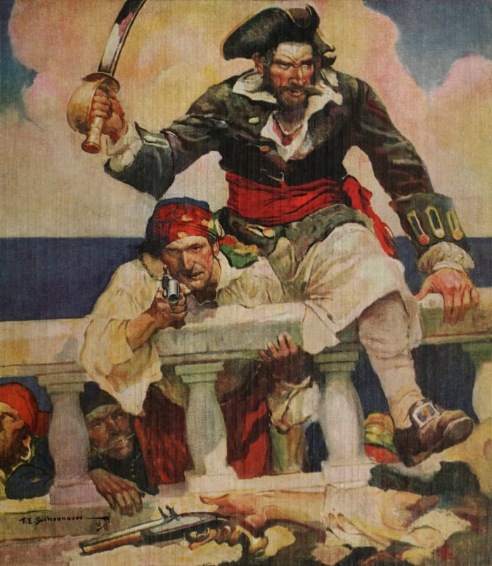 Edward Thatch, more commonly known as Blackbeard, was one of the most ruthless pirates that ever was.
