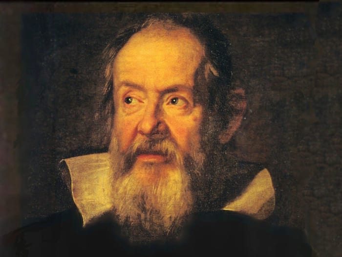 Galileo - discoverer of Jupiter's four largest moons. This discovery strongly supported the idea that the Sun was the center of the solar system - not Earth.