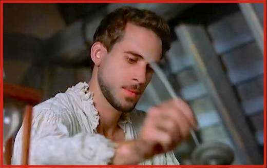 Actor Joseph Fiennes played William Shakespeare in the Academy Award-winning movie, "Shakespeare in Love."