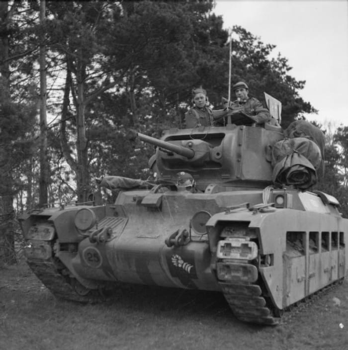 The British Matilda tank used in the Battle for France though heavily armored it was under gunned.