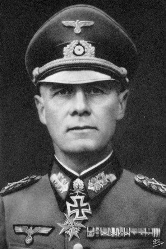 Erwin Rommel led the 7th Panzer Division as it raced toward the Channel coast of France.