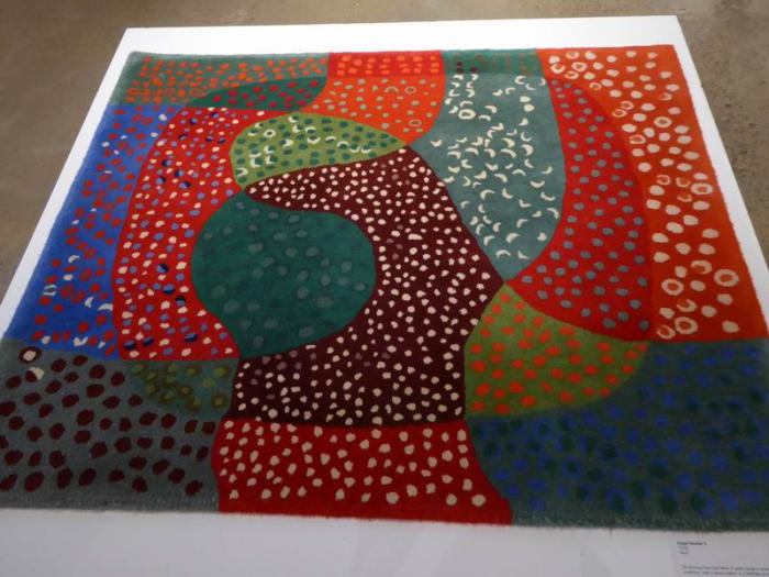 Carpet designed by Josef Frank for Svenskt Tenn. Copyright image by Frances Spiegel with permission from the Fashion and Textile Museum. All rights reserved.