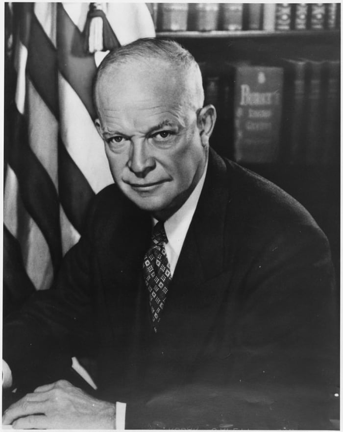 The President at the time, Dwight Eisenhower, strongly disagreed with McCarthyism, although he declined to confront him directly . He declared on several occasions in reference to McCarthy: "I will not get in the gutter with that guy."