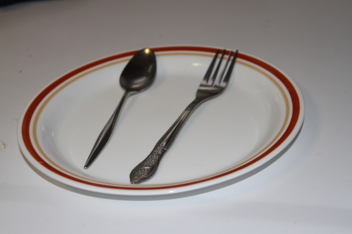 People with vision loss may use the concepts of how a clock is laid out when locating food on a plate.