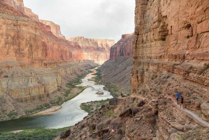 The Grand Canyon contains a very important record of ancient geological processes. It represents billions of years of sediment deposition and has fossils ranging from Precambrian algae to the wing imprints of giant dragonflies from the Paleozoic era.